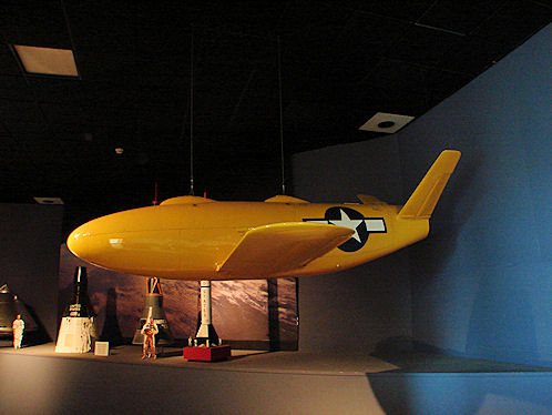 Gargoyle Guided Missile. New Mexico Museum of  Space History. Alamogordo, New Mexico.Hikes, Travels, & Tours. Photos, Pictures, Images, & Reviews.