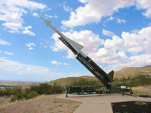 Nike Ajax Missile. New Mexico Museum of  Space History. Alamogordo, New Mexico.Hikes, Travels, & Tours. Photos, Pictures, Images,& Reviews.