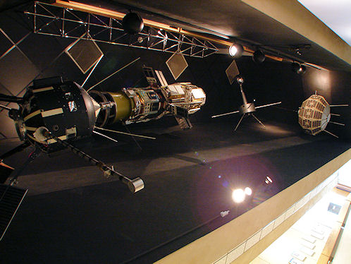 Space Satellites. New Mexico Museum of  Space History. Alamogordo, New Mexico.Hikes, Travels, & Tours. Photos, Pictures, Images,& Reviews.