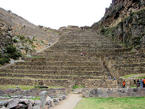 Inca Ruins Of  Ollantaytambo Peru. Travels And Tours Photos, Pictures, Images, & Reviews.