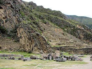 Inca Ruins Of  Ollantaytambo Peru. Travels And Tours Photos, Pictures, Images, & Reviews.