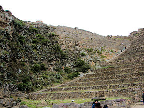 Inca Ruins Of  Ollantaytambo Peru. Travels And Tours Photos, Pictures, Images, & Reviews.