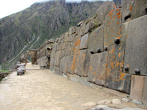 Inca Ruins Of  Ollantaytambo Peru. Travels And Tours Photos, Pictures, Images, & Reviews.