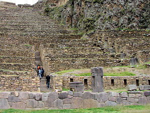 Inca Ruins Of  Ollantaytambo Peru. Travels And Tours Photos, Pictures, Images, & Reviews.
