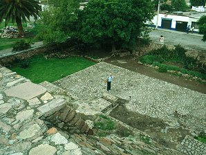 Noel DeLange Below. North End. Tenayuca Archaeological Ruins Pyramids in San Bartolo Tenayuca, Tlalnepantla de Baz, Mexico. Travel & Tour Pictures, Photos, Information, Images, & Reviews.