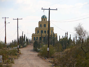 Tovrea Castle & Carraro Cactus Garden. Phoenix, Arizona. Travels & Tours, Pictures, Photos, Images, & Reviews.