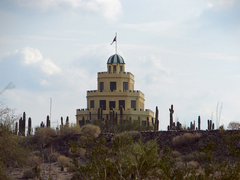 Tovrea Castle & Carraro Cactus Garden. Phoenix, Arizona. Travels & Tours, Pictures, Photos, Images, & Reviews.