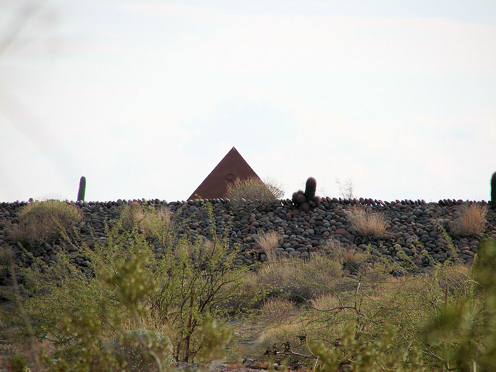 Brass Pyramid Tovrea Castle & Carraro Cactus Garden. Phoenix, Arizona. Travels & Tours, Pictures, Photos, Images, & Reviews.