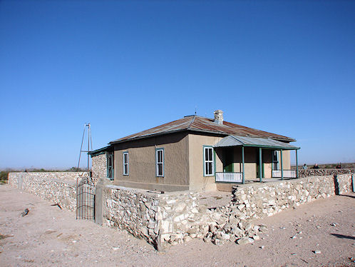 The McDonald Ranch House. Trinity Atomic Bomb Site. White Sands Missile Range. New Mexico. Hikes, Travels, & Tours. Photos, Pictures, Images,& Reviews.