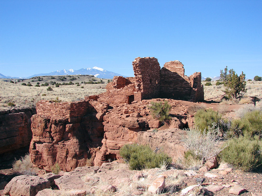 Lomaki Pueblo. Wupatki National Monument, Anasazi & Sinagua Ruins, Flagstaff, Arizona. Hikes, Travels, & Tours. Photos, Pictures, Images, & Reviews.