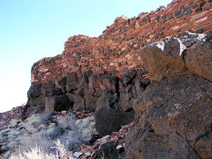 Citadel Pueblo. Wupatki National Monument & Wupatki Pueblo, Anasazi & Sinagua Ruins, Flagstaff, Arizona. Hikes, Travels, & Tours. Photos, Pictures, Images, & Reviews.