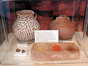 Pottery & Artifacts. Wupatki National Monument & Wupatki Pueblo, Anasazi & Sinagua Ruins, Flagstaff, Arizona. Hikes, Travels, & Tours. Photos, Pictures, Images, & Reviews.
