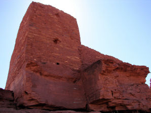 Wukoki Pueblo. Wupatki National Monument & Wupatki Pueblo, Anasazi & Sinagua Ruins, Flagstaff, Arizona. Hikes, Travels, & Tours. Photos, Pictures, Images, & Reviews.