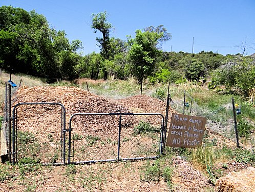 Leaf Chipper. Yarnell Community Garden Project, Yarnell, Arizona. Pictures, Photos, Images, Descriptions, Information, & Reviews.