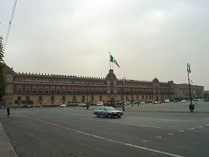 Palacio Nacional. The Constitution Square Plaza de la Constitucin El Zcalo Of  Mexico City D.F. Mexico Travel & Tour Pictures, Photos, Images, & Reviews.
