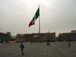 Distrito Federal Offices. The Constitution Square Plaza de la Constitucin El Zcalo Of  Mexico City D.F. Mexico Travel & Tour Pictures, Photos, Images, & Reviews.